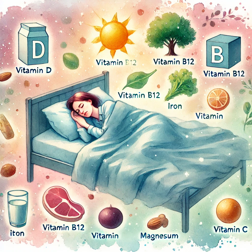 خواب زیاد و کمبود ویتامین‌ها